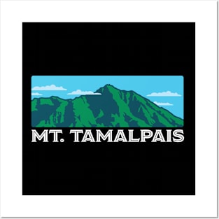 Mt Tamalpais horizontal for dark background Posters and Art